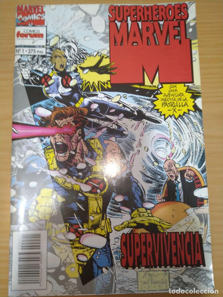 C&oacute;mics: SUPERHEROES MARVEL N&ordm;1 LA PATRULLA X FORUM - Foto 1