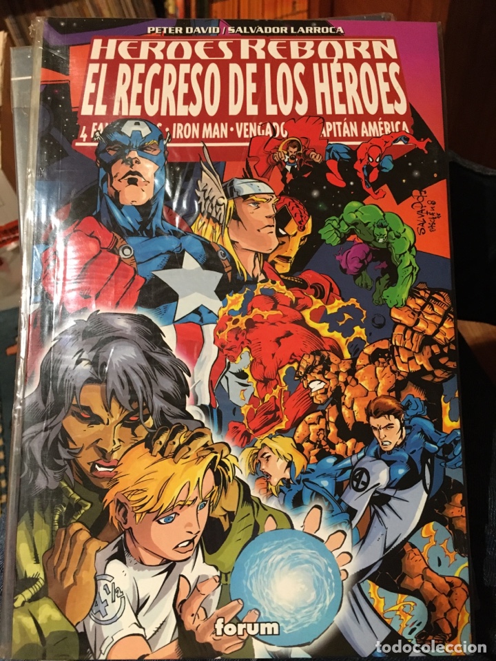 C&oacute;mics: H&Eacute;ROES REBORN - EL REGRESO DE LOS H&Eacute;ROES - FORUM - Foto 1