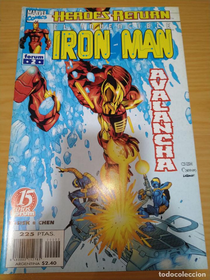 C&oacute;mics: IRON MAN N&ordm; 2 HEROES RETURN (VOL. 4) FORUM - Foto 1
