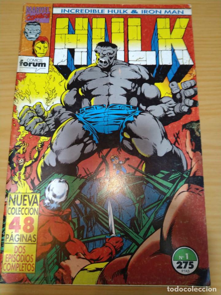 C&oacute;mics: EL INCREIBLE HULK & IRON MAN N&ordm; 1 FORUM - Foto 1