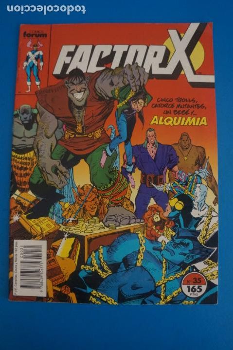 C&oacute;mics: COMIC DE FACTOR X A&Ntilde;O 1990 N&ordm; 35 DE COMICS FORUM LOTE 9 F - Foto 1