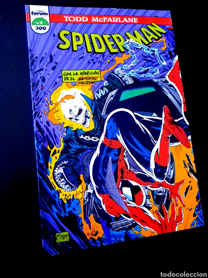 C&oacute;mics: EXCELENTE ESTADO SPIDERMAN 4 TODD MCFARLANE COMICS FORUM MARVEL - Foto 1