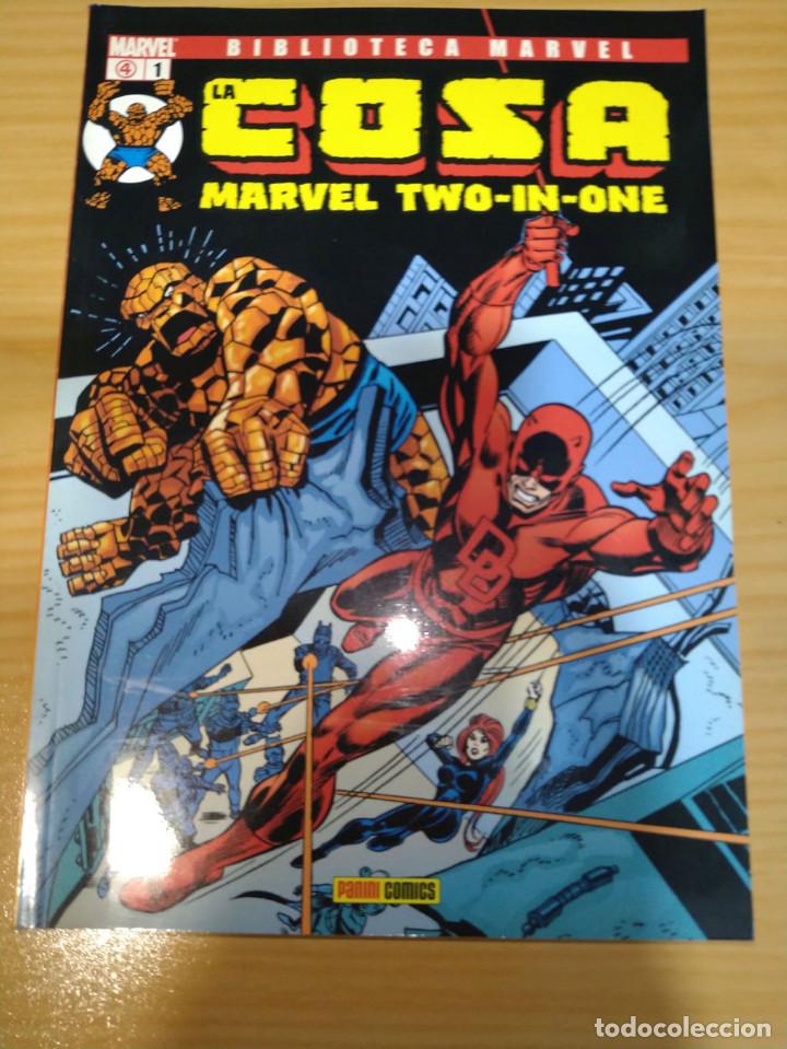 C&oacute;mics: BIBLIOTECA MARVEL EXCELSIOR LA COSA MARVEL TWO IN ONE N&ordm;1 PANINI - Foto 1