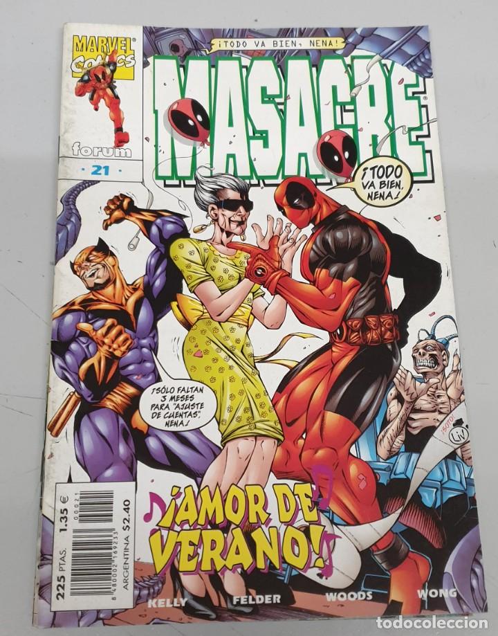 C&oacute;mics: MASACRE VOL 3 N&ordm; 21 / MARVEL - FORUM - Foto 1
