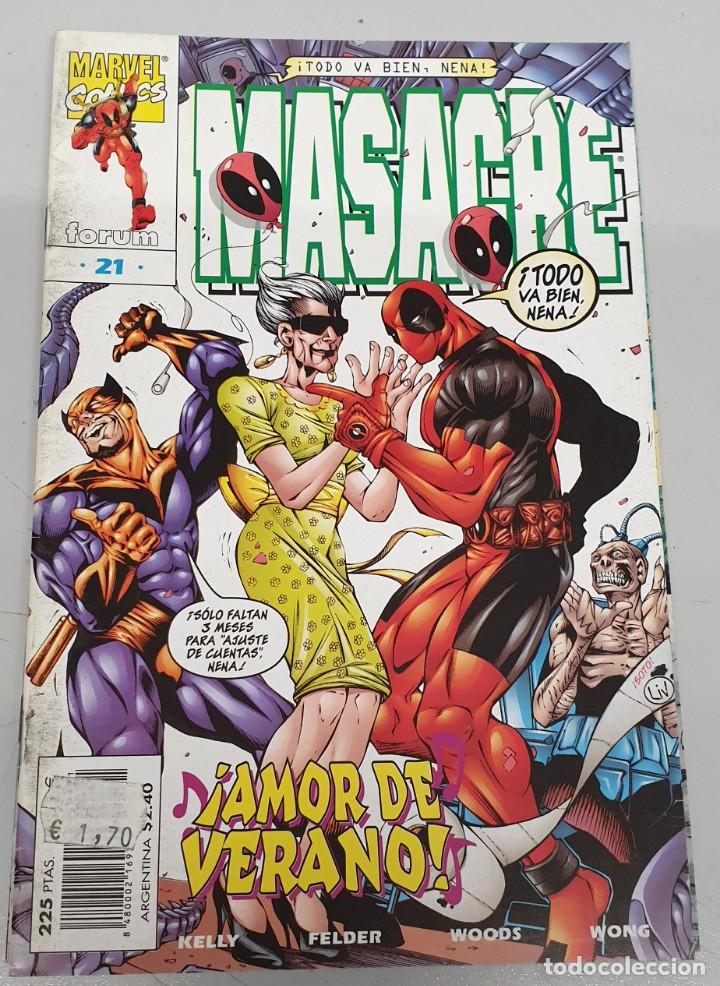 C&oacute;mics: MASACRE VOL 3 N&ordm; 21 / MARVEL - FORUM - Foto 1