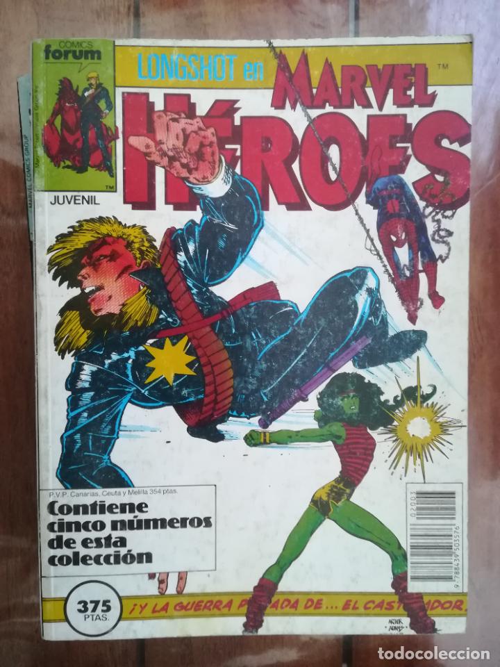 C&oacute;mics: MARVEL H&Eacute;ROES. TOMO RETAPADO. FORUM - Foto 1
