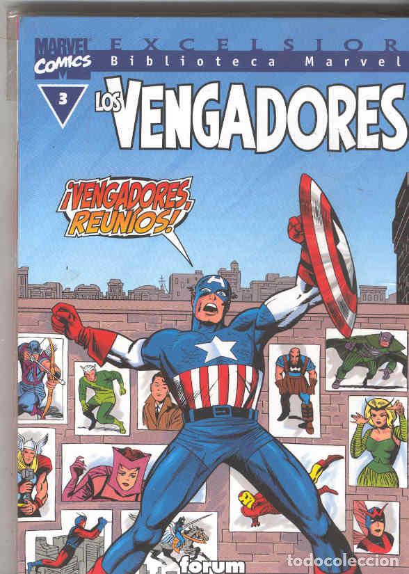 C&oacute;mics: Biblioteca Marvel. Los Vengadores n&ordm; 3 - Foto 1