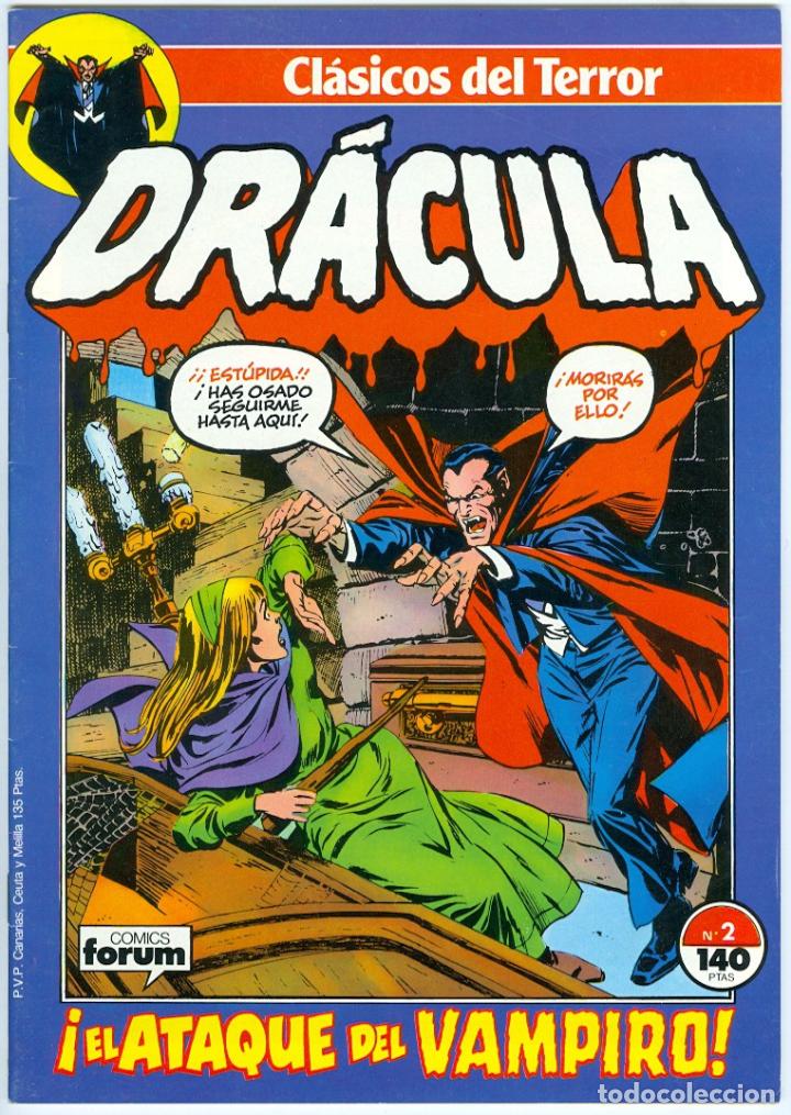 C&oacute;mics: Forum. Dr&aacute;cula cl&aacute;sicos del terror. 2 - Foto 1