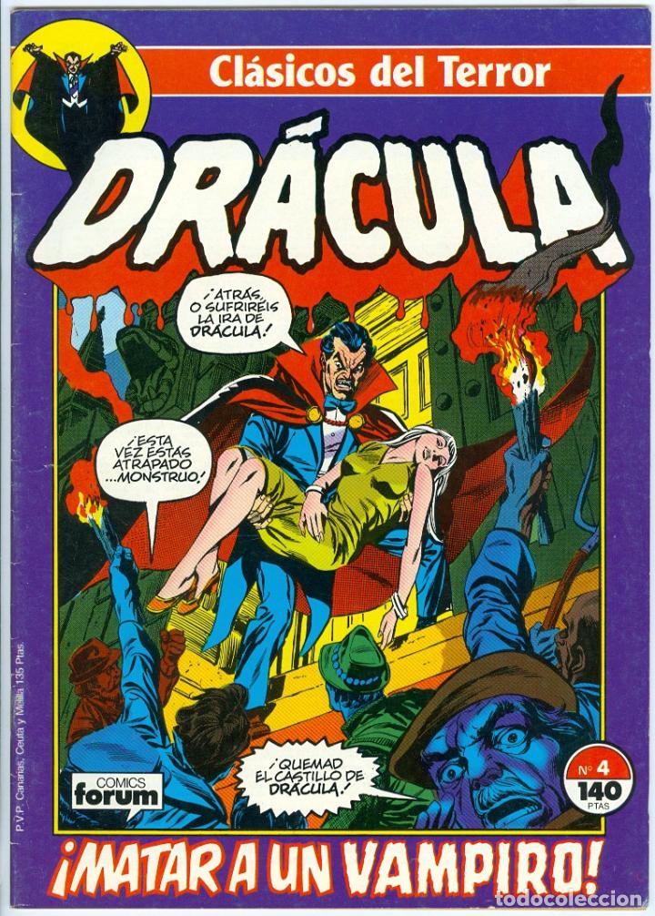 C&oacute;mics: Forum. Dr&aacute;cula cl&aacute;sicos del terror. 4 - Foto 1