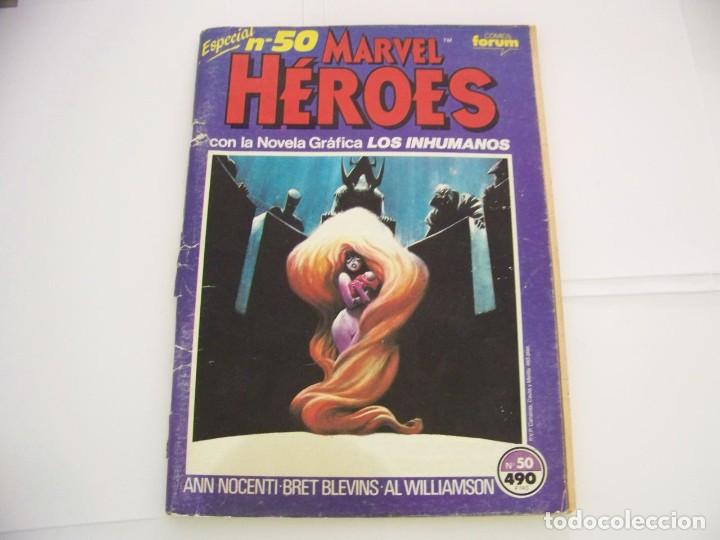 C&oacute;mics: FORUM MARVEL HEROES 50 NOVELA GRAFICA LOS INHUMANOS - Foto 1