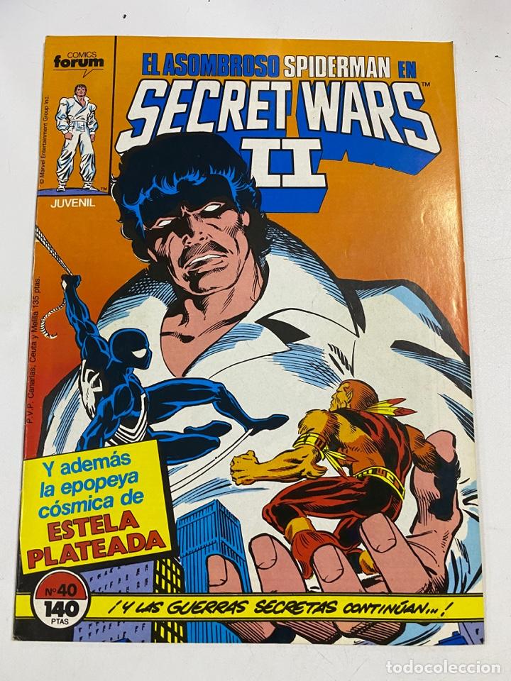 C&oacute;mics: SPIDERMAN EN SECRET WARS II. N&ordm; 40.- LAS GUERRAS SECRETAS CONTINUAN. COMICS FORUMS / MARVEL - Foto 1