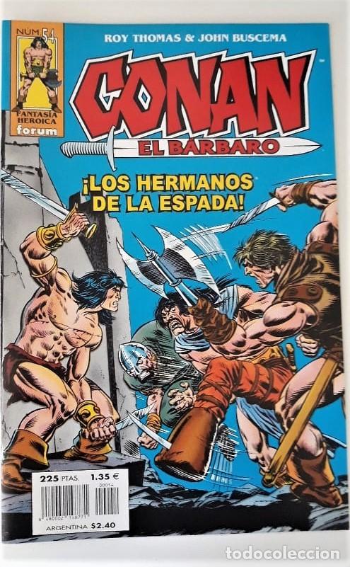 C&oacute;mics: CONAN EL B&Aacute;RBARO N&ordm; 54 - ROY THOMAS Y JOHN BUSCEMA - Foto 1