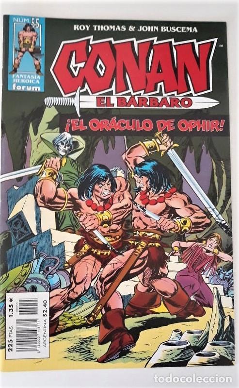 C&oacute;mics: CONAN EL B&Aacute;RBARO N&ordm; 55 - ROY THOMAS Y JOHN BUSCEMA - Foto 1