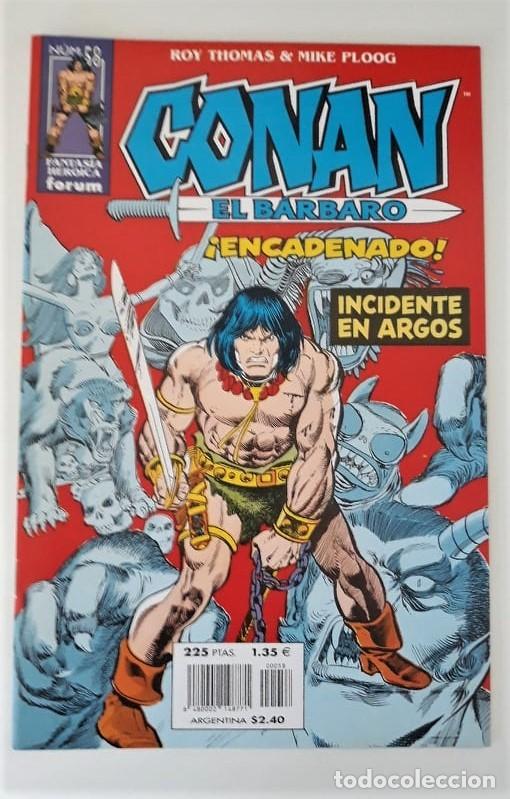 C&oacute;mics: CONAN EL B&Aacute;RBARO N&ordm; 58 - ROY THOMAS Y JOHN BUSCEMA - Foto 1