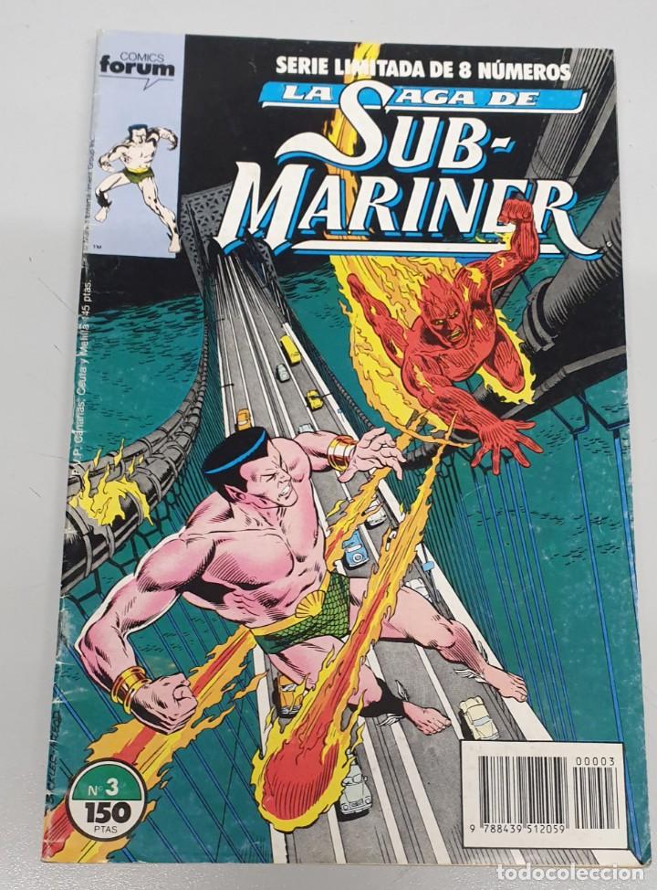 C&oacute;mics: NAMOR LA SAGA DE SUB-MARINER N&ordm; 3 / MARVEL - FORUM - Foto 1