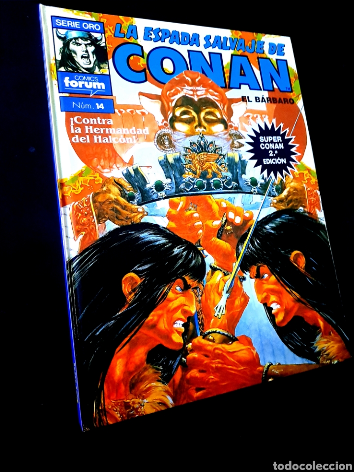 C&oacute;mics: EXCELENTE ESTADO LA ESPADA SALVAJE DE CONAN 14 SERIE ORO COMICS FORUM - Foto 1