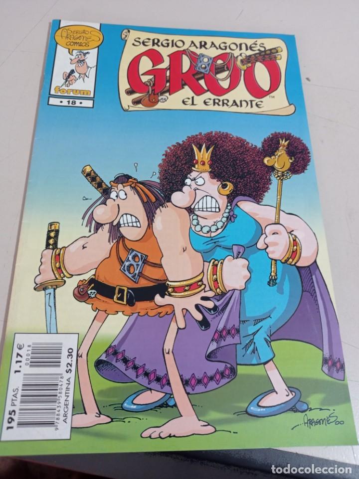 C&oacute;mics: GROO EL ERRANTE N&ordm; 18 - FORUM - EN PERFECTO ESTADO REF. UR - Foto 1