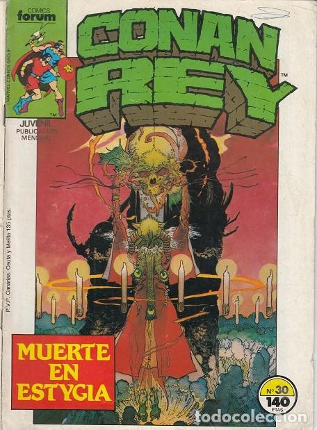 C&oacute;mics: CONAN REY N&ordm; 30 - MUERTE EN ESTIGIA - FORUM # - Foto 1