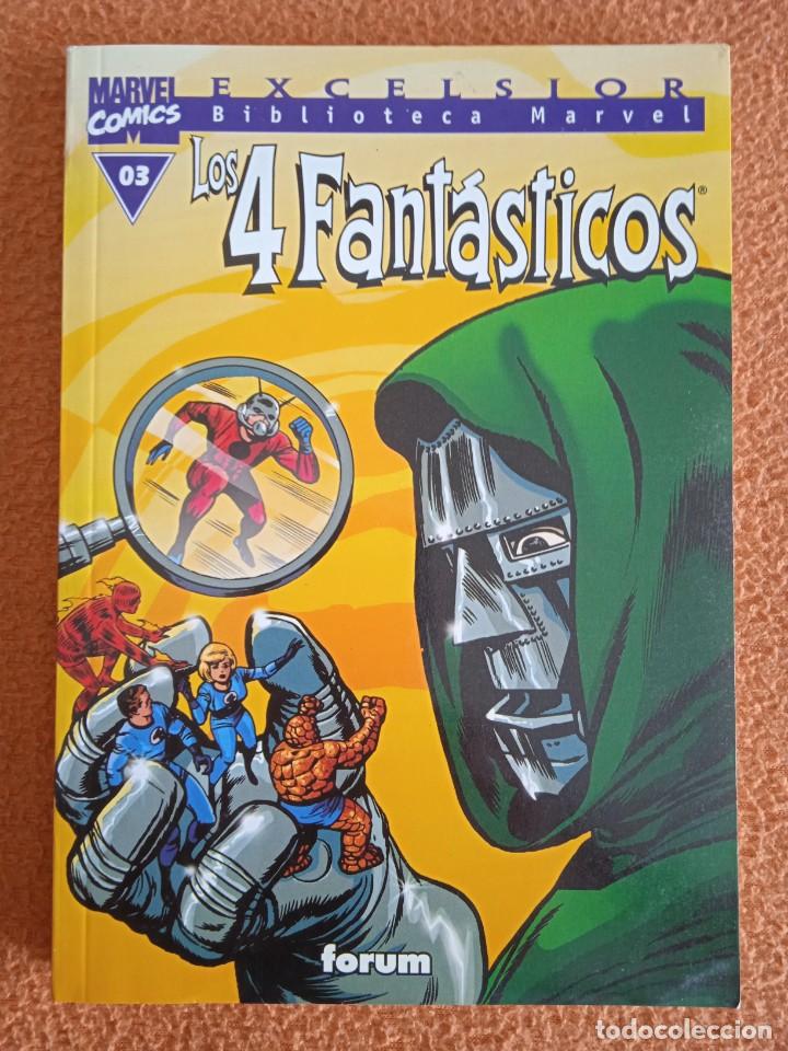 C&oacute;mics: BIBLIOTECA MARVEL LOS 4 FANTASTICOS 03 FORUM - Foto 1