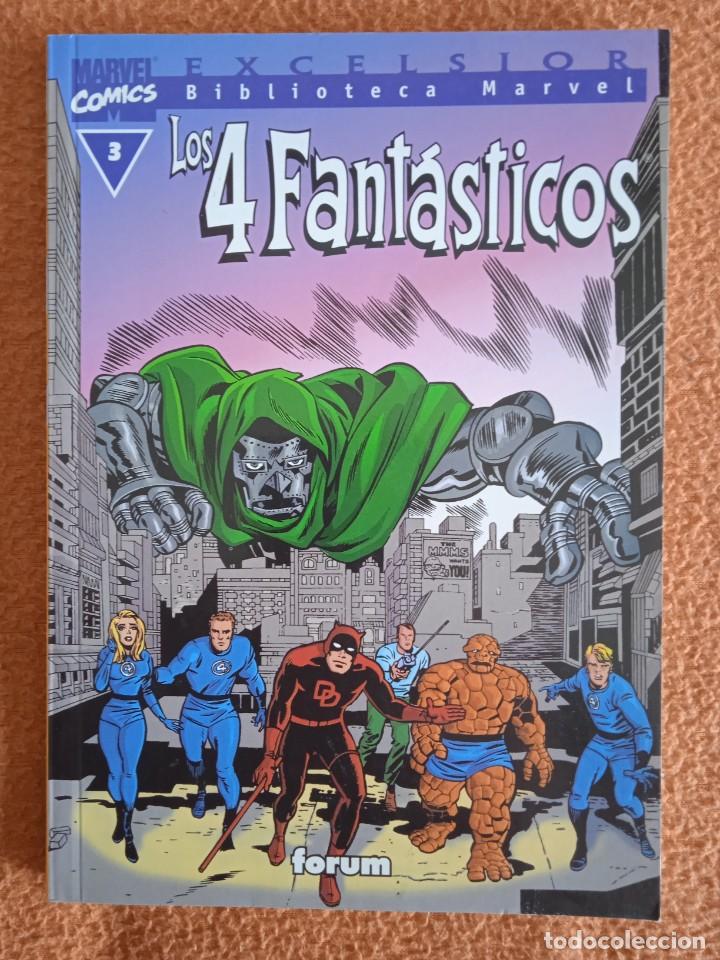 C&oacute;mics: BIBLIOTECA MARVEL LOS 4 FANTASTICOS 3 FORUM - Foto 1