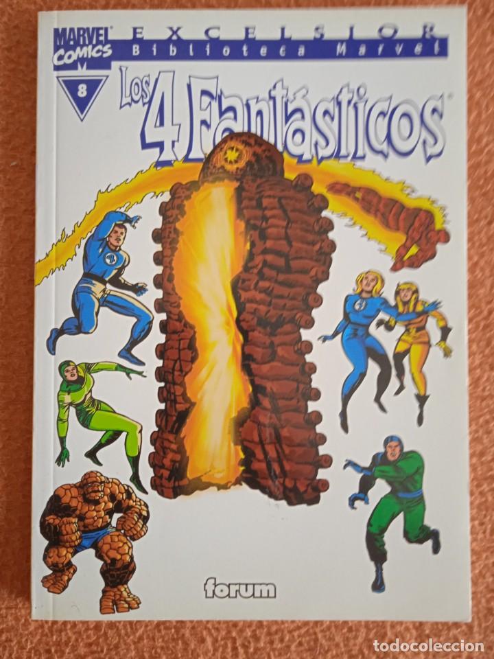 C&oacute;mics: BIBLIOTECA MARVEL LOS 4 FANTASTICOS 8 FORUM - Foto 1