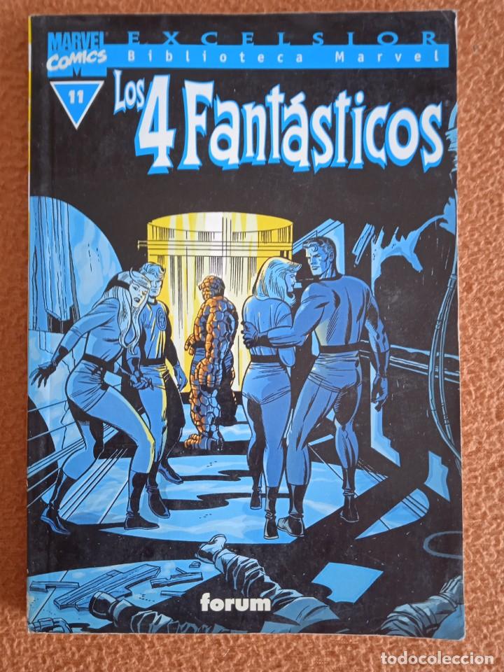 C&oacute;mics: BIBLIOTECA MARVEL LOS 4 FANTASTICOS 11 FORUM - Foto 1