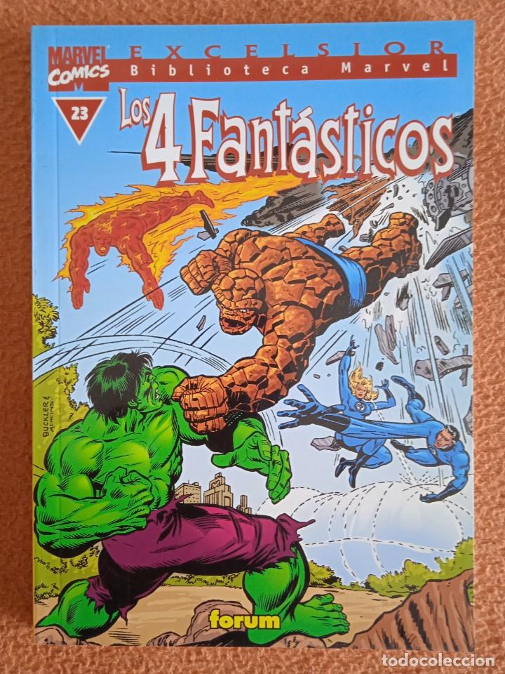 C&oacute;mics: BIBLIOTECA MARVEL LOS 4 FANTASTICOS 23 FORUM - Foto 1