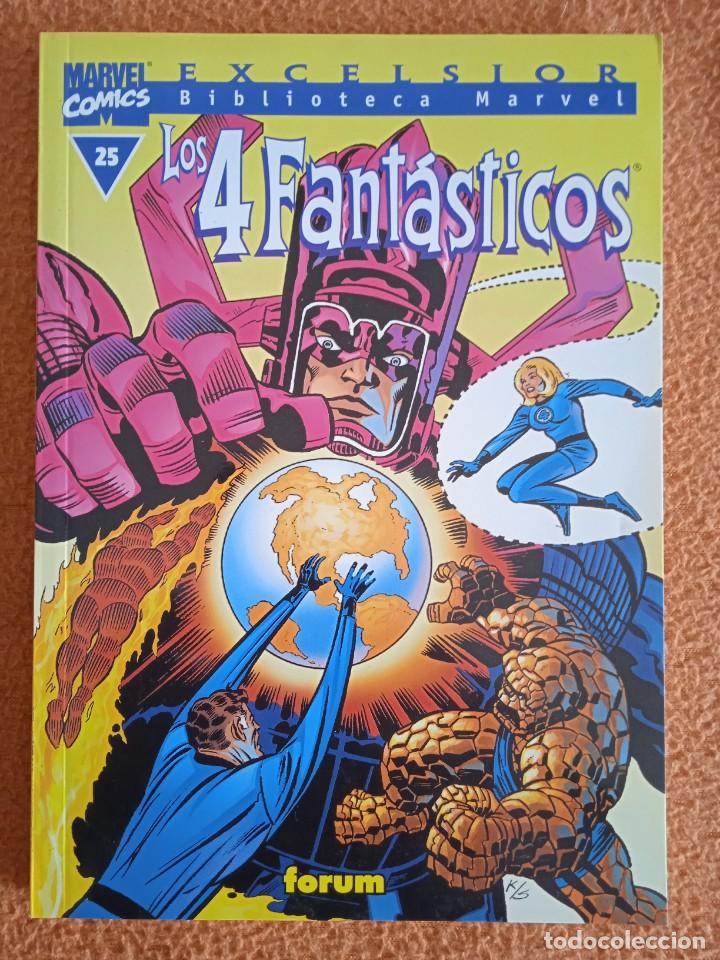 C&oacute;mics: BIBLIOTECA MARVEL LOS 4 FANTASTICOS 25 FORUM - Foto 1