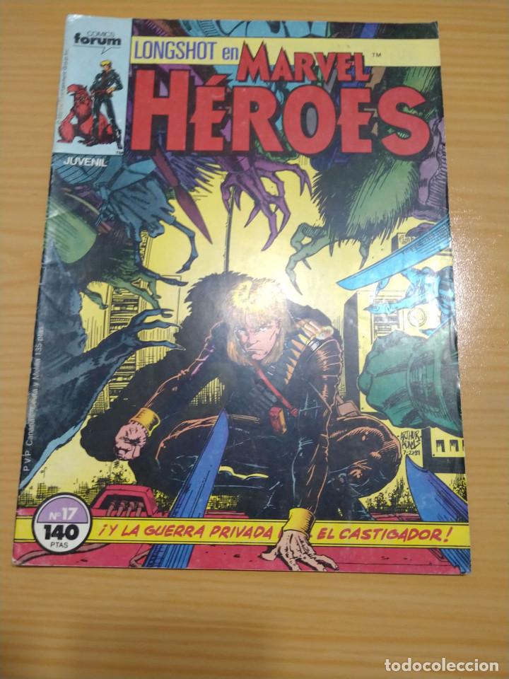 C&oacute;mics: MARVEL HEROES N&ordm; 16 LONGSHOT BUEN ESTADO