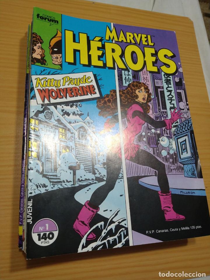C&oacute;mics: MARVEL HEROES LOTE N&ordm;S 1 AL 20 FORUM EN EXCELENTE ESTADO