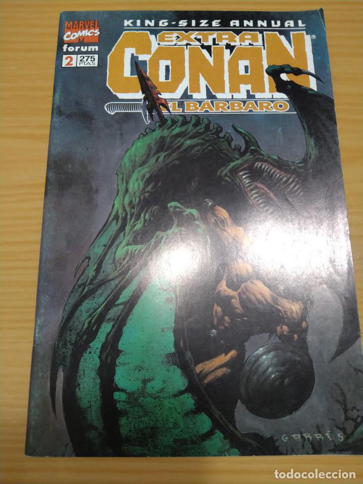 C&oacute;mics: KING-SIZE ANNUAL EXTRA CONAN EL BARBARO N&ordm; 2 FORUM - Foto 1