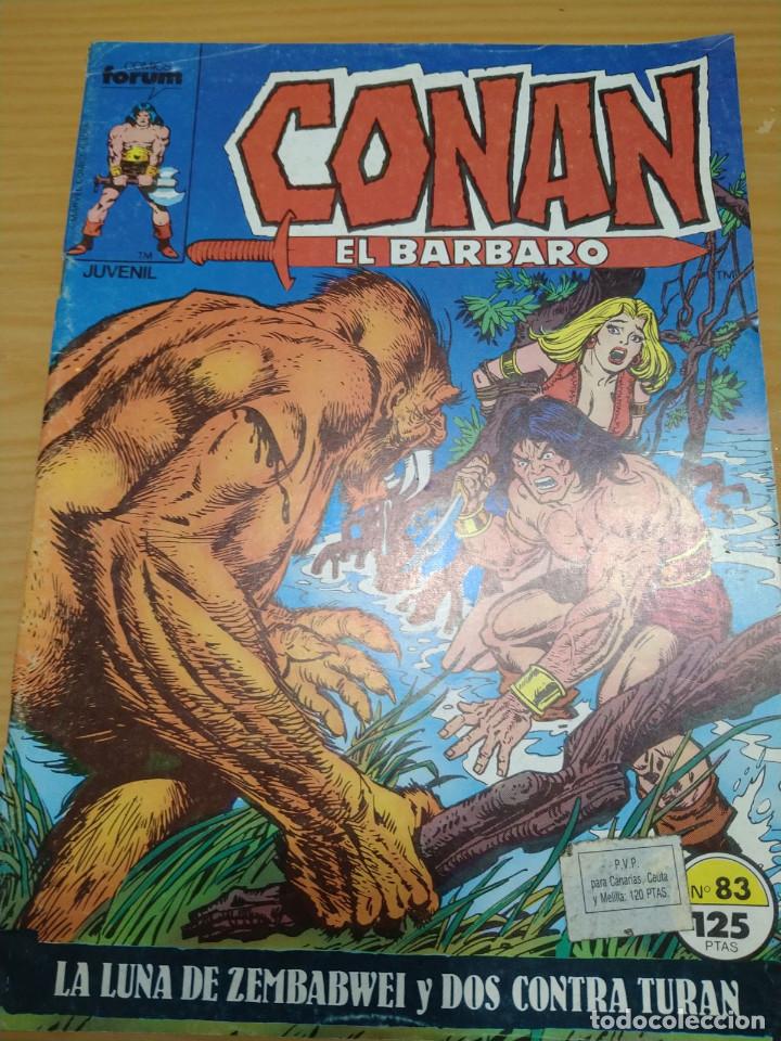 C&oacute;mics: CONAN EL BARBARO N&ordm; 83 FORUM - Foto 1