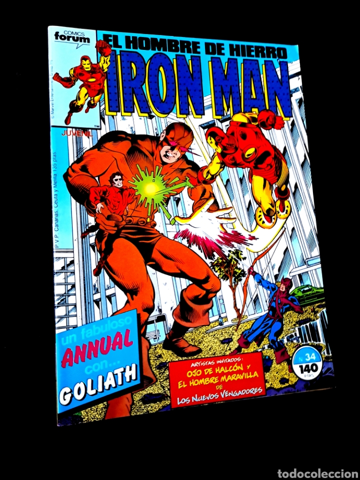 C&oacute;mics: EXCELENTE ESTADO IRON MAN 34 COMICS FORUM - Foto 1