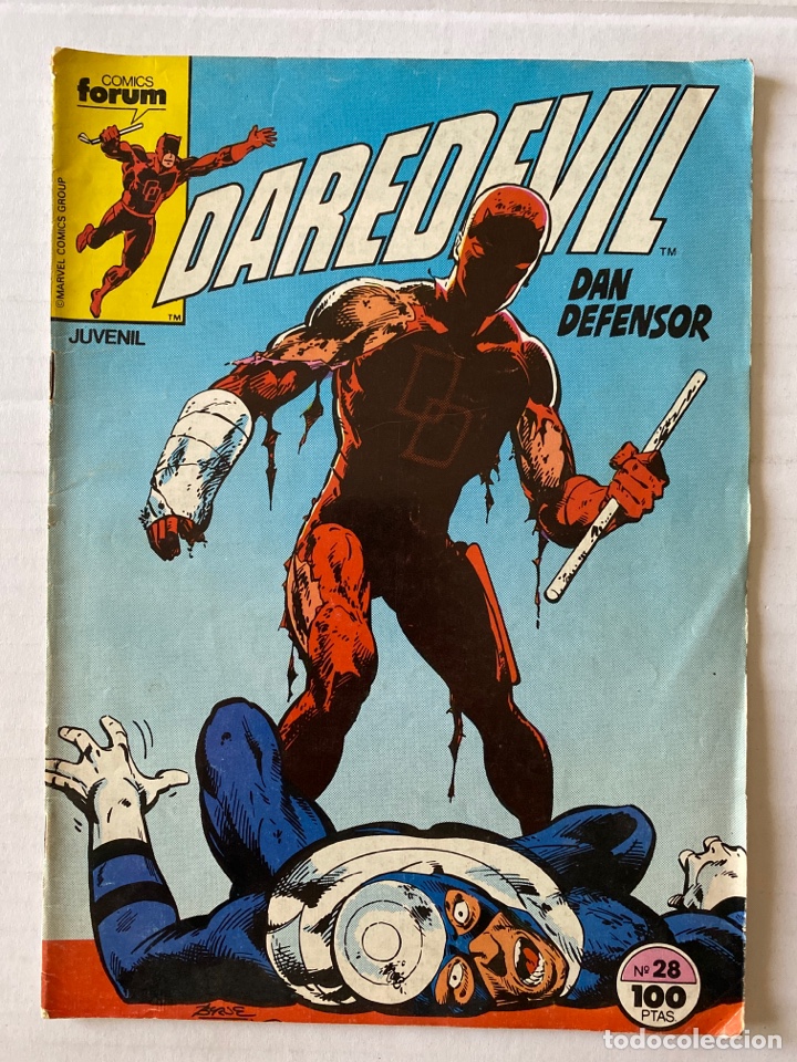 C&oacute;mics: DAREDEVIL #28 Vol1 FORUM en buen estado. - Foto 1