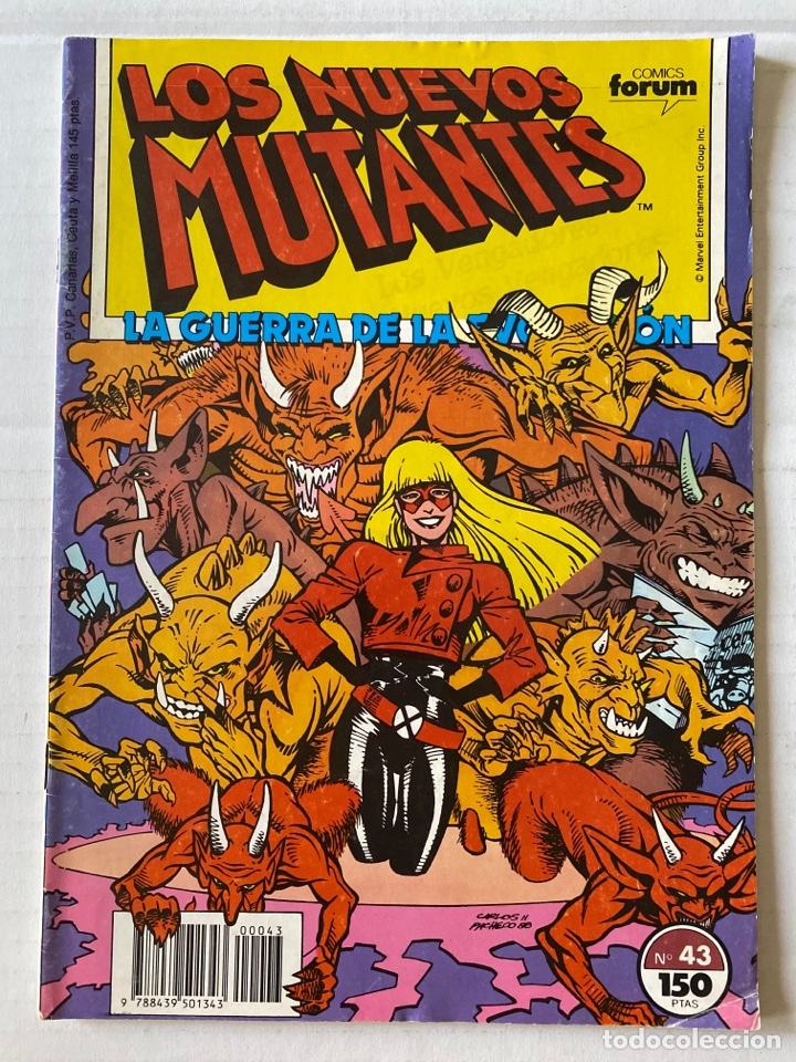 C&oacute;mics: LOS NUEVOS MUTANTES Vol1 #43 - FORUM - Foto 1