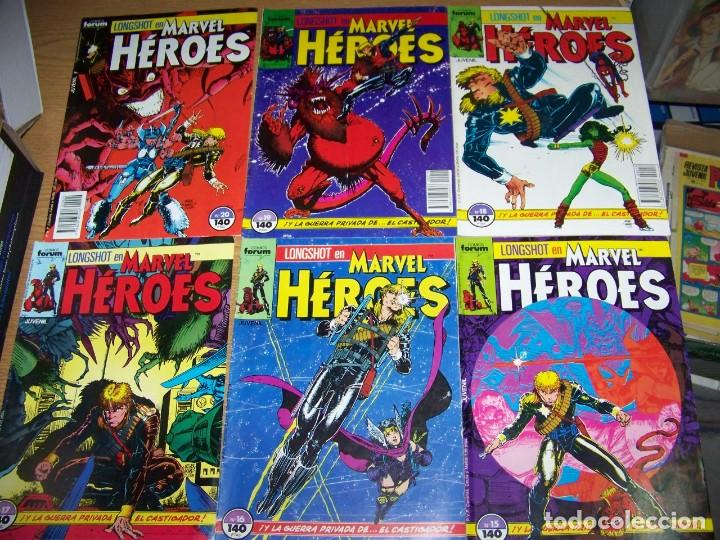 C&oacute;mics: FORUM MARVEL HEROES LONGSHOT 15-20 COMPLETA - Foto 1