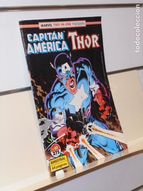 C&oacute;mics: MARVEL TWO-IN-ONE PRESENTA CAPITAN AMERICA & THOR N&ordm; 62 - FORUM - Foto 1