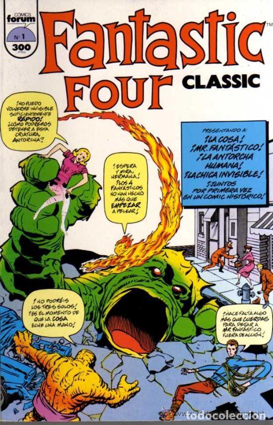 C&oacute;mics: FANTASTIC FOUR CLASSIC . N&ordm; 1 - MARVEL / FORUM - Foto 1