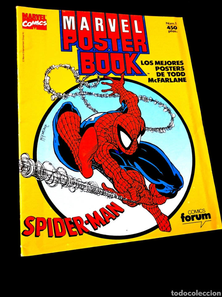 C&oacute;mics: MUY BUEN ESTADO MARVEL POSTER BOOK 1 COMICS FORUM - Foto 1