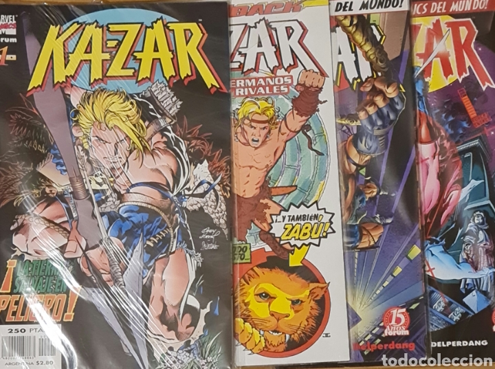 C&oacute;mics: Ka-zar 1 al 8 - Foto 1