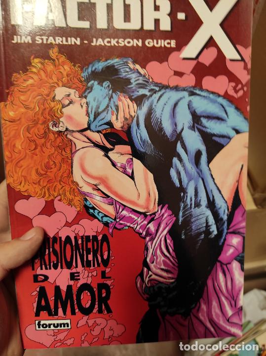 C&oacute;mics: Factor-X. Prisionero del amor. Jim Starlin. Jackson Guice. - Foto 1
