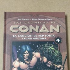 Cómics: TOMO Nº 4 LAS CRONICAS DE CONAN EXCELENTE ESTADO. Lote 270646693