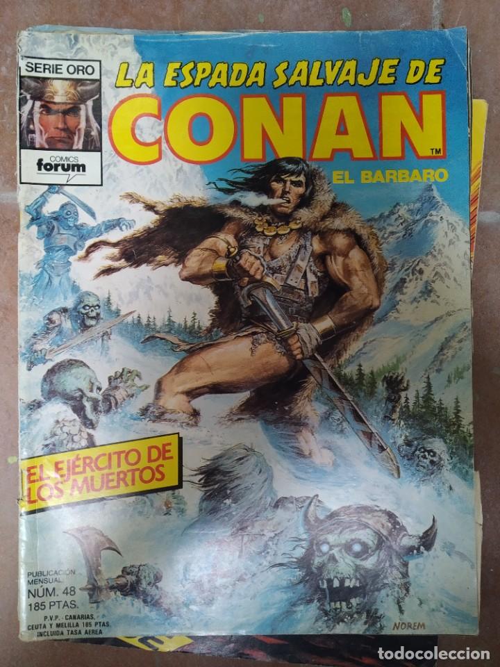 C&oacute;mics: La Espada Salvaje de Conan El B&aacute;rbaro N&uacute;m. 48 - Foto 1