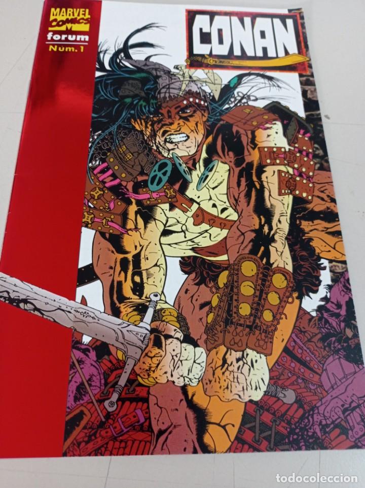 C&oacute;mics: CONAN N&ordm; 1 DE 11- FORUM MARVEL -1996 REF. UR MES - Foto 1