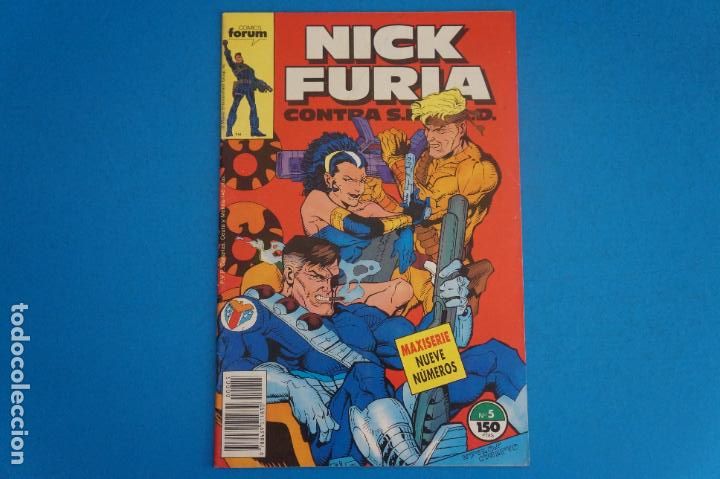 C&oacute;mics: COMIC DE NICK FURIA CONTRA SHIELD A&Ntilde;O 1989 N&ordm; 5 DE COMICS FORUM - Foto 1