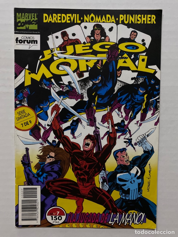 C&oacute;mics: JUEGO MORTAL #7 DAREDEVIL N&Oacute;MADA PUNISHER - FORUM - Foto 1