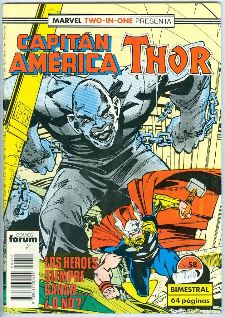 C&oacute;mics: Planeta. Forum. Capit&aacute;n Am&eacute;rica vol1. 58. - Foto 1