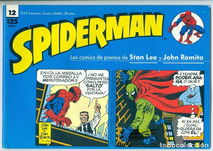 C&oacute;mics: Planeta. Forum. Spiderman tiras de prensa. 12 - Foto 1