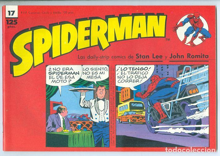 C&oacute;mics: Planeta. Forum. Spiderman tiras de prensa. 17 - Foto 1