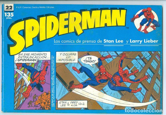 C&oacute;mics: Planeta. Forum. Spiderman tiras de prensa. 22 - Foto 1